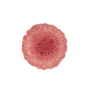 Plato Postre Maria Flor Plate Dahlia